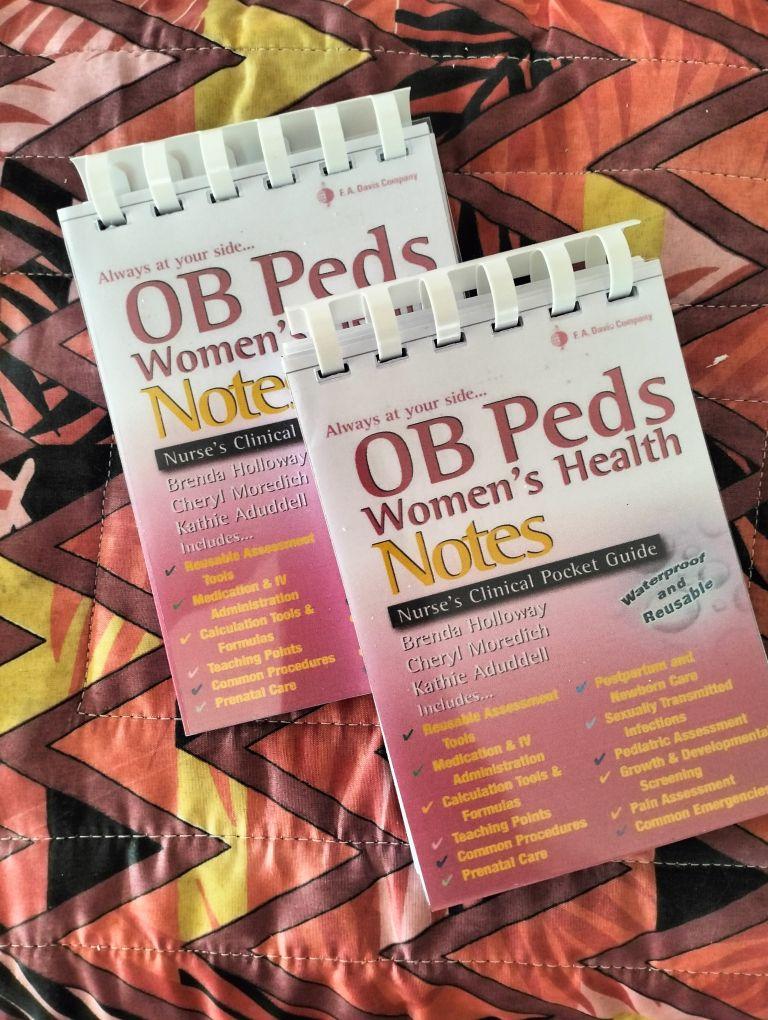 OB peds women's health pocket notes for nurses 2025 - TikTok Shop ...
