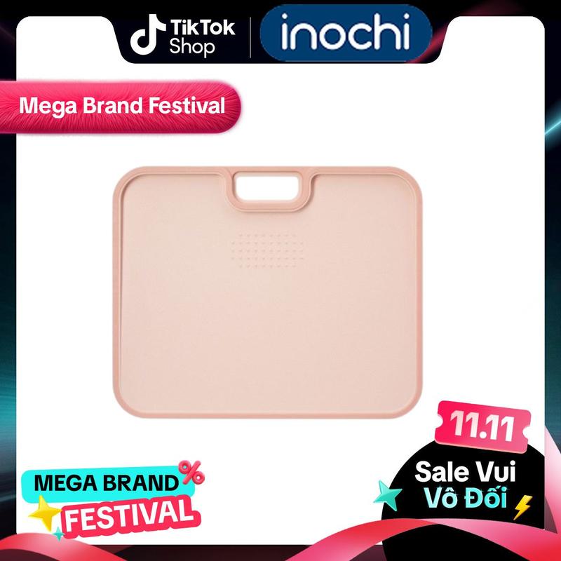 INOCHI Thớt Nhựa Chống Trượt PP Kháng Khuẩn Chống Tràn Nước Gia Dụng Nhà Bếp Thông Minh Kích Thước Lớn Dùng 2 mặt thớt Inochi