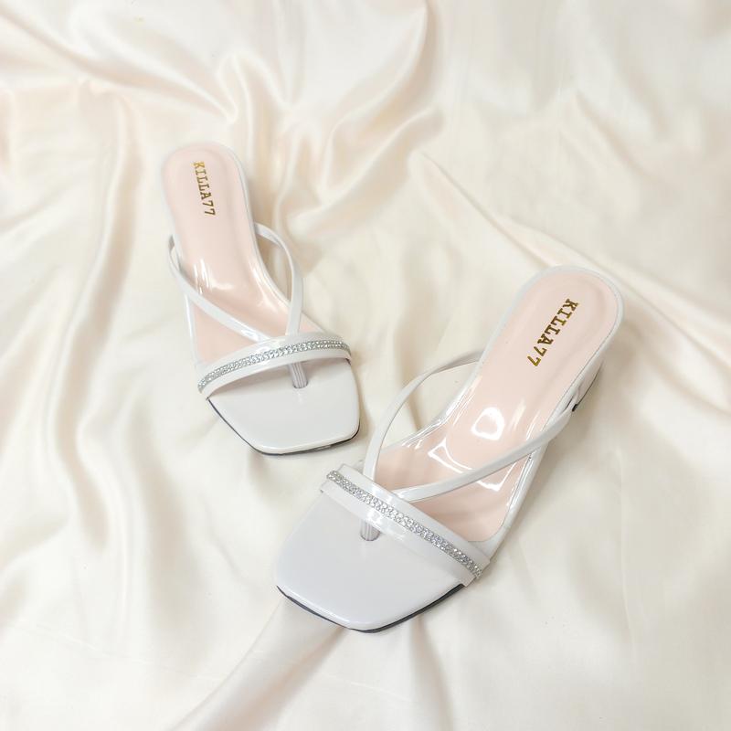 Product Introduction of FS HEELS wanita casual hak tinggi 5cm outfit simple AMD01 38