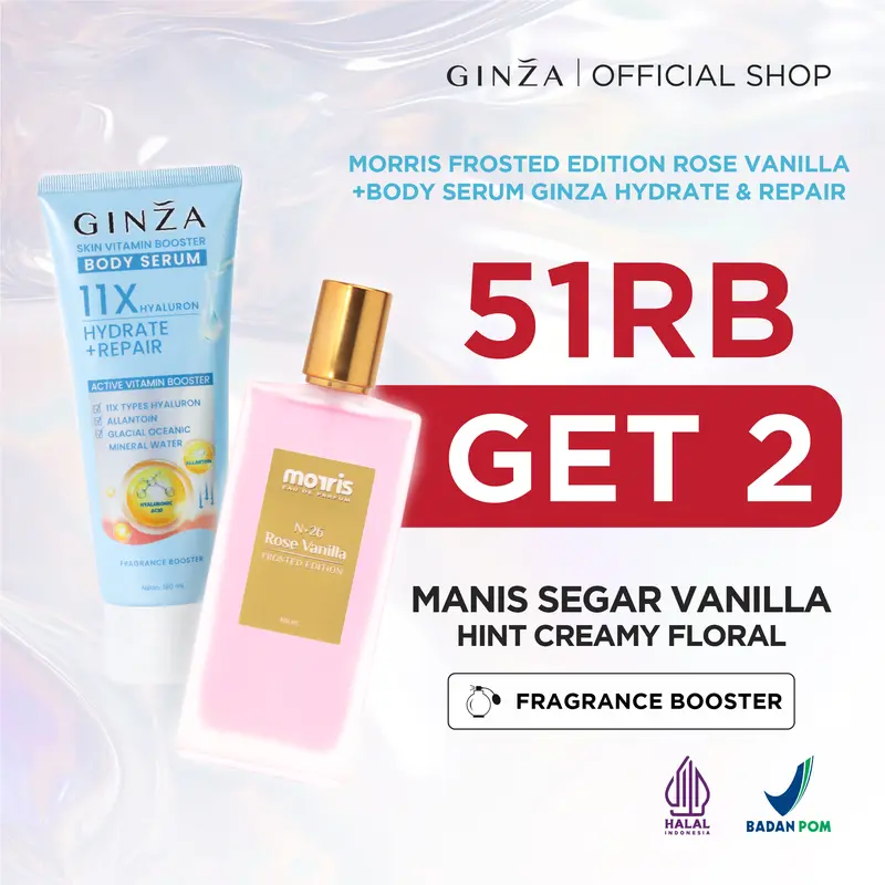 FYC - Morris Parfum Frosted/Glam Edition X Ginza Body Serum 180ml - All Variant 2