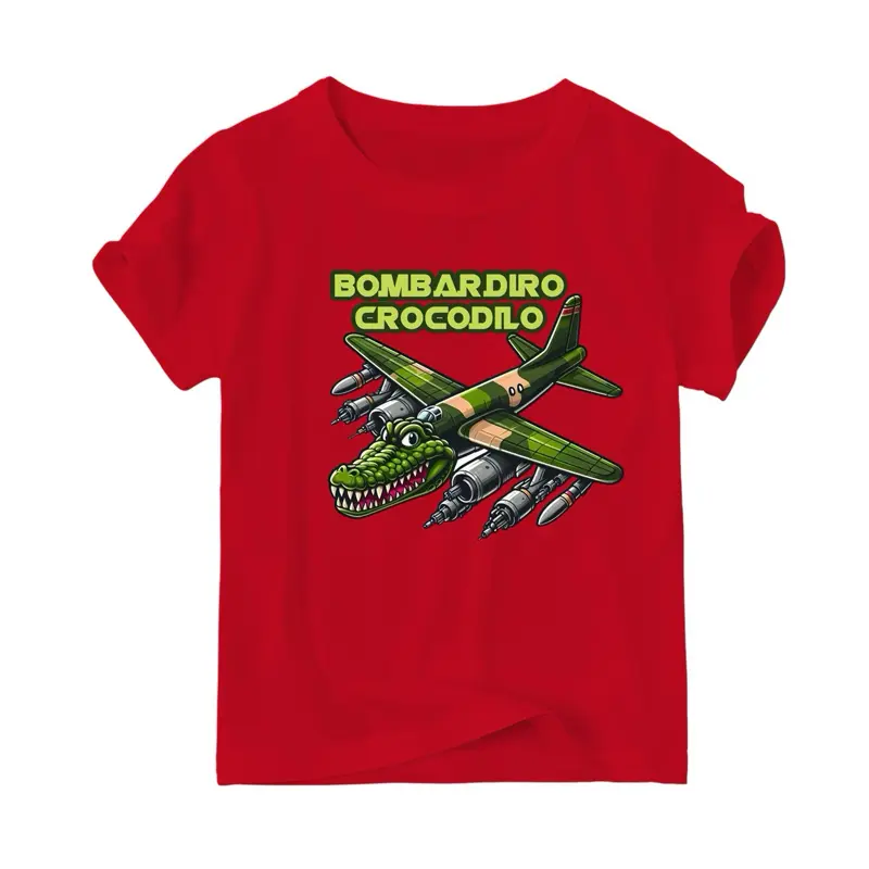 Kaos Anak Viral Anomali Bombardiro Crocodilo 3