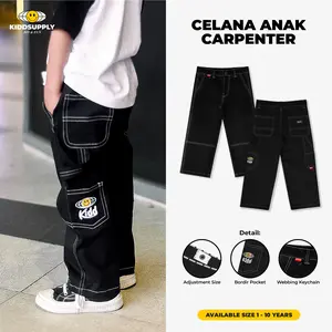 KIDDSUPPLY Celana Panjang Carpenter Anak | Celana Anak Carpenter  | KD-CGT-LP-CPTR-BLK