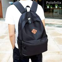 Gambar Backpack style tas sekolah ransel clasic Perempuan Smp - Hitam, L dari Polofelix Kota Administrasi Jakarta Timur 1 Tokopedia