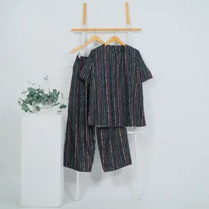 JUMBO | LD 120 130 140 Alula Celana Panjang Setelan Baju Tidur Oblong Bahan Katun Mriacle Oneset Piyama Bigsize XXL XXXL 5L Daily Sleep Wear