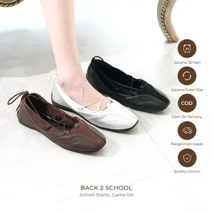 WINOD Dissa Sepatu Ballerina Sneakers Speedcat Slip On Wanita Flat Shoes