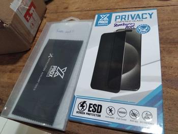 Product Review of PROX Tempered Glass Anti Spy Full Cover Privacy - Compatible For Samsung from u**4 0