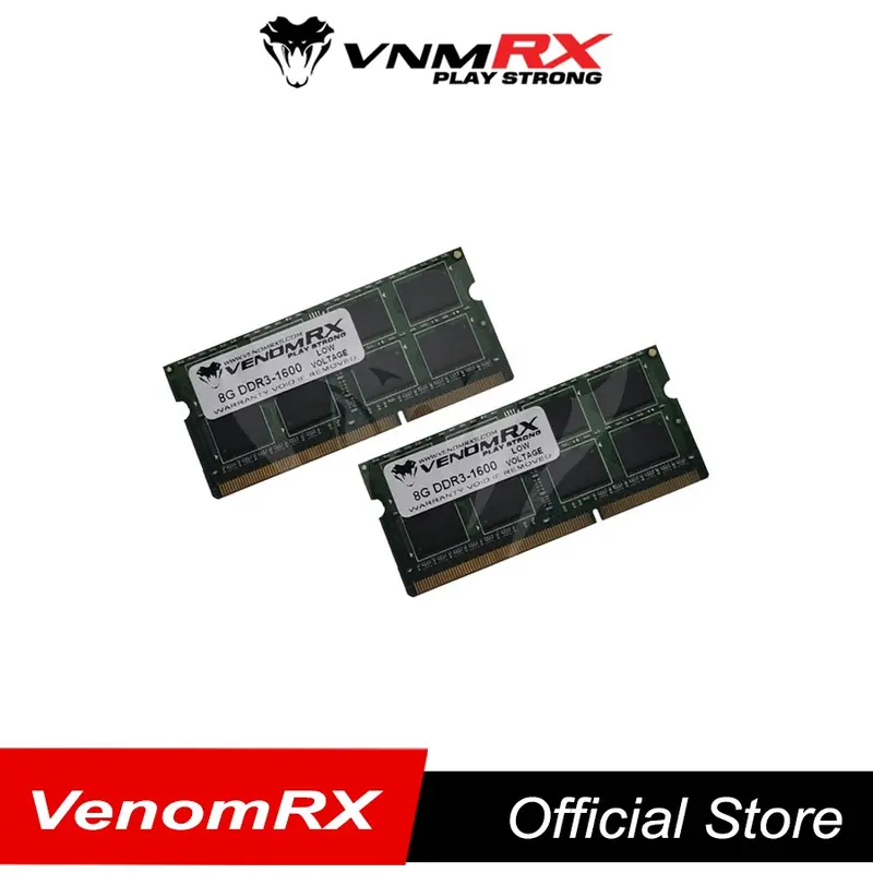VenomRX Sodimm DDR3 PC1600 - RAM for Notebook / laptop 1