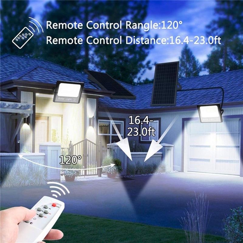 Product Introduction of BUY1 TAKE1 30000W Solar Flood Lights 10years Warranty IP67 Outdoor Waterproof Solar Street Light Solar Lamp adjustable decking & patio lighting solar  light 9