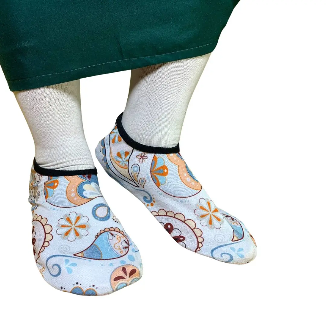 Saira Sepatu tawaf Umroh Haji Premium pria wanita anti slip motif