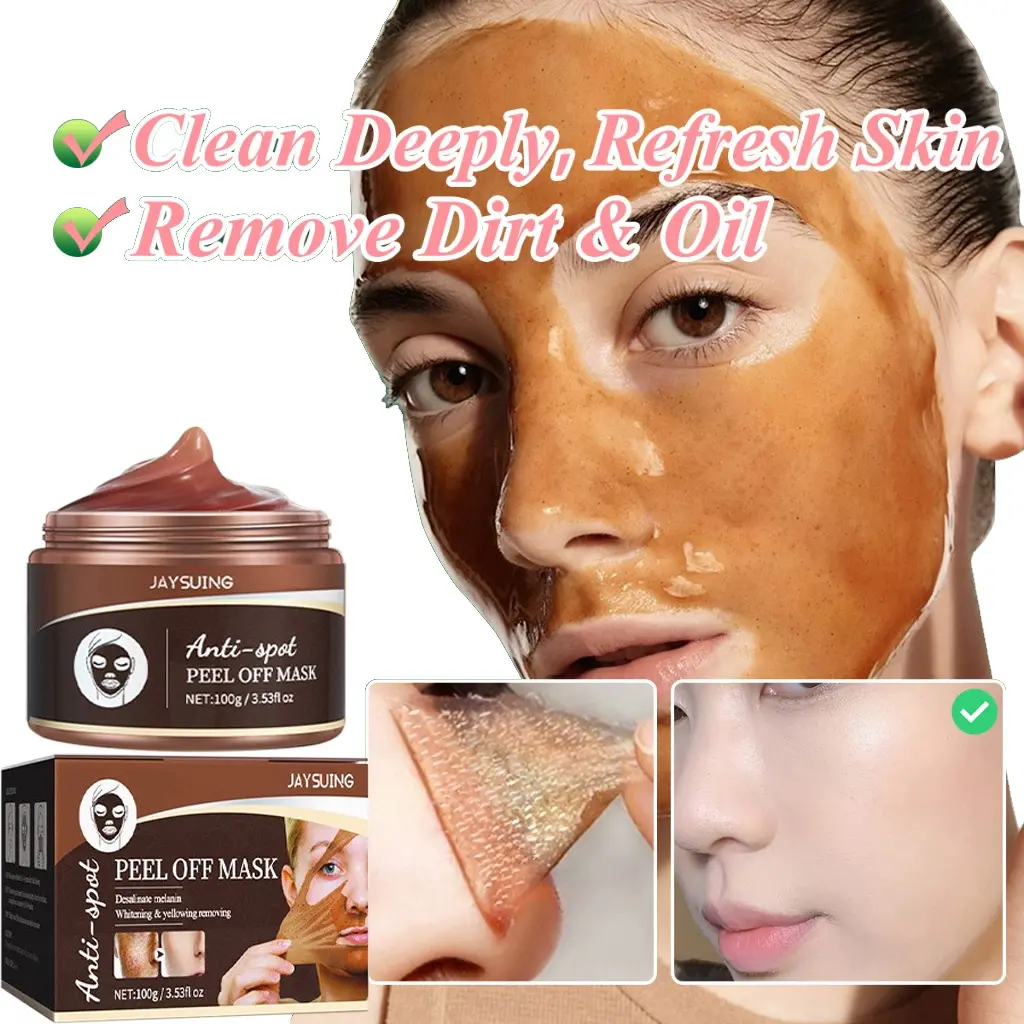 penghilang flek hitam di wajah Penghilang Flek Hitam Di Wajah Ampuh Masker Peel Off Wajah Masker Pembersih Pori Efektif Menghilangkan Bintik Hitam Anti Penuaan Kulit Halus Mencerahkan Dan Melembabkan