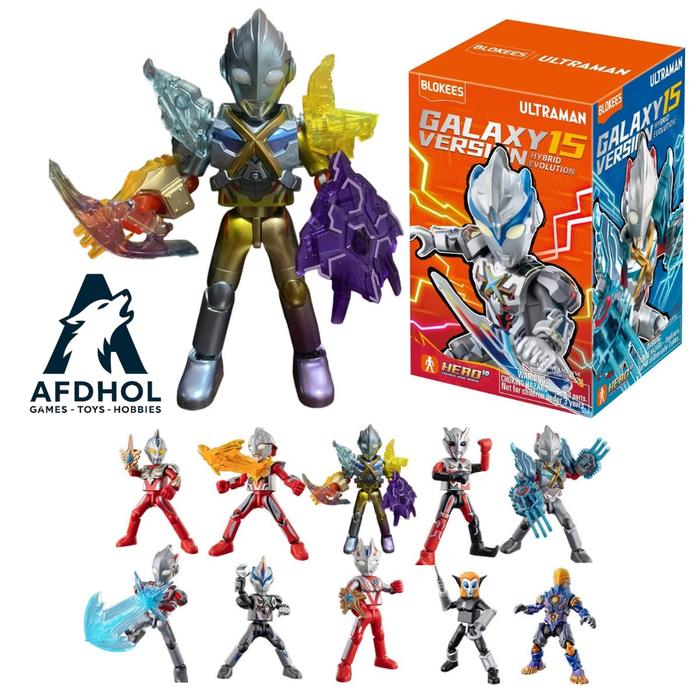 Promo BLOKEES ULTRAMAN GALAXY VERSION 15 GV 15 GV15 HYBRID