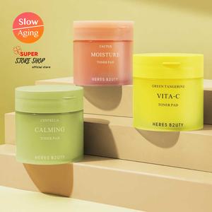 HERES B2UTY เฮียร์ส บิ้วตี้ โทนเนอร์แพด สารสกัดจากธรรมชาติ วิตซี ใบโบบก สำหรับการดูแลผิวของคุณ แบรนด์ HERES B2UTY Slow Aging Super Store Shop Official Store