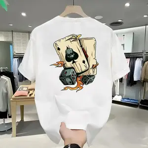 NVMD Baju Pria Distro T-shirt Kaos Pria Casual look Desain trendy buat kamu yang aktif dan stylish. SLNDXURTK025-ZF