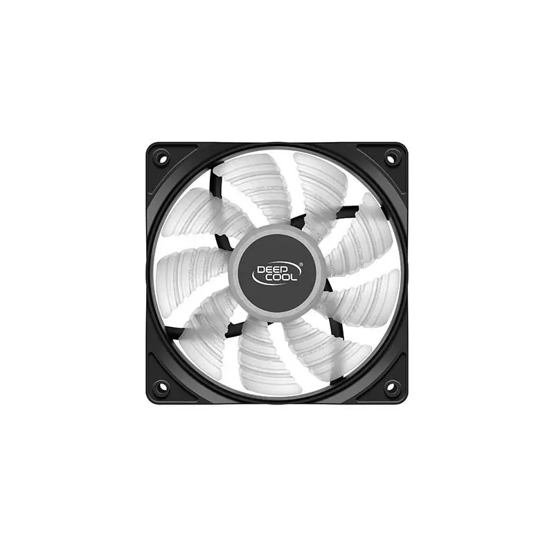 CASE FAN DEEPCOOL RF 120 RF120 RF120W RF120B RF120R COOLER KIPAS CASING 12CM W/R/B WHITE RED BLUE