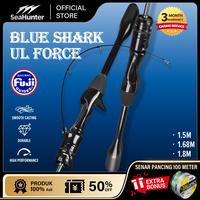 Gambar [OFFICIAL] SeaHunter Blue Shark Joran Pancing BC Casting Spinning Cincin Panduan FUJI O Max 10kg Panjang 1.5M 1.68M 1.8M Berat 80g Umpan 1 9G Tipe UL Serat Karbon BFS Tombol Suara Lampu Tiang Ikan Mikro Ujung Padat Karbon Fiber - Baitcasting, 1.5 M dari SeaHunter Tackle Store Kab. Tangerang 1 Tokopedia
