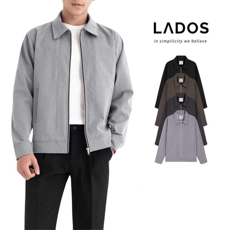  Áo khoác nam chất liệu kaki cao cấp LADOS -  2122 chuẩn form Phong Cách Trẻ Trung sang trọng thanh lịch 