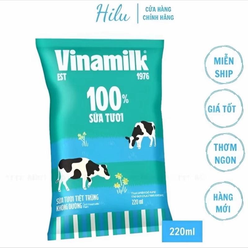 Sữa Túi Vinamilk 220ml các loại date mới Tạp Hoá Mai