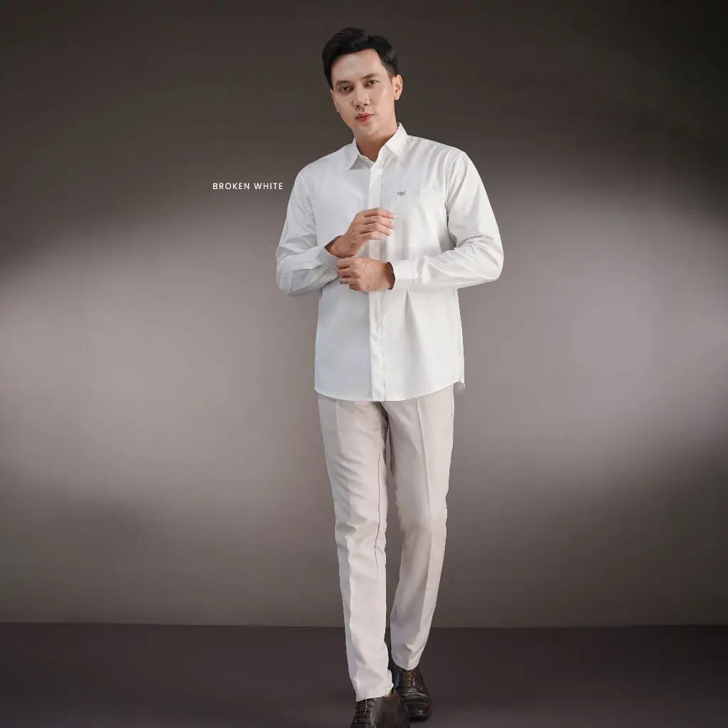 [Koko Lengan Panjang] Broken White