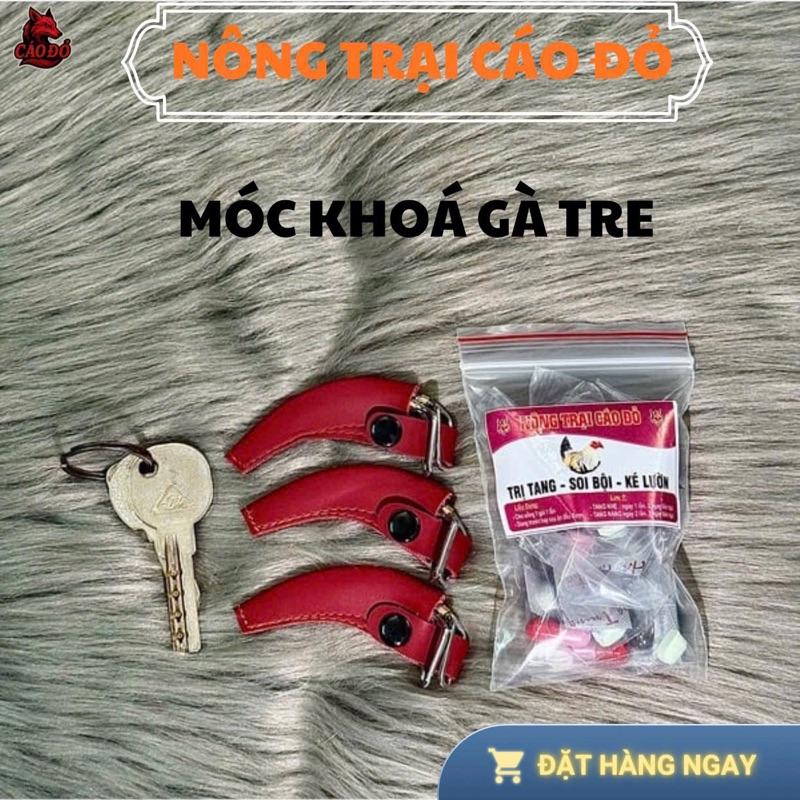  MÓC KHOÁ GÀ TRE tặng 1 CB TANG. -CÁO ĐỎ- 