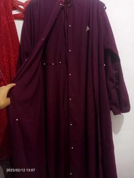 Product Review of Anum Premium Series Shafira Set Abaya Matt.Ceruty Armany Cocok untuk Kondangan dan Syar'i - Muslim Gamis Lembut Mewah Outer Mutiara from i**a 1