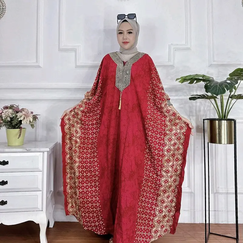 Kaftan / Gamis bahan katun LD 200 0