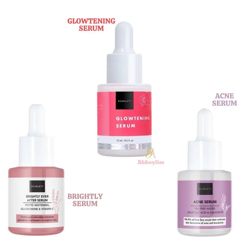 SCARLETT SERUM (BRIGHTLY / ACNE / GLOWTENING)