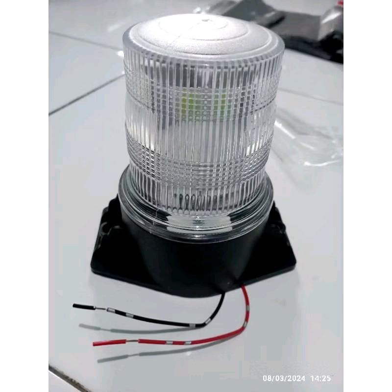 LAMPU ROTARI BLITZ  PESAWAT 2 MODE 2X DAN 1 X KEDIPAN  12VOLT&24VOLT CAR Kabel 3
