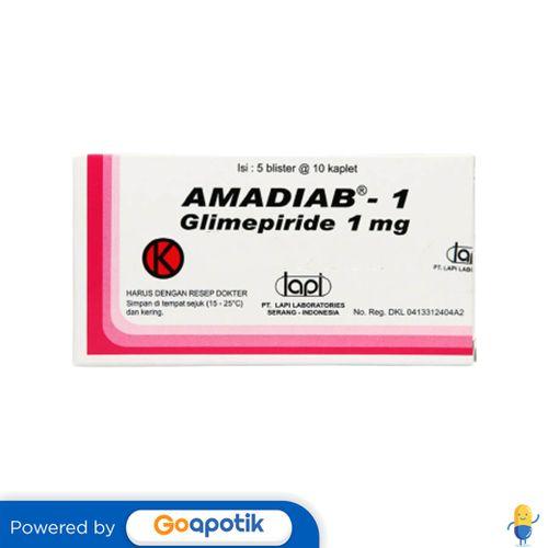 AMADIAB 1 MG BOX 50 KAPLET
