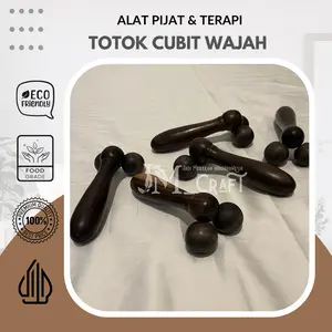 [JMCraft] Alat Pijat & Terapi Kayu Tradisional Pijat Totok Cubit Massage Wajah - Pijit - Urut alat pijat manual