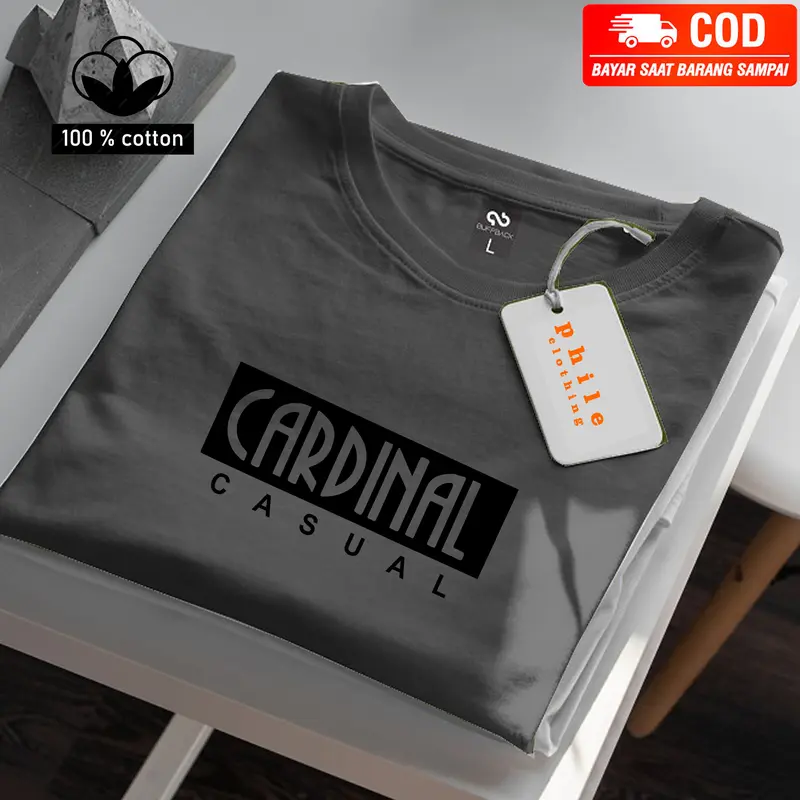 ( PROMO COD ) Kaos Distro casual Blok Gold Motif Lengan Pendek Terbaru Atasan Terlaris Bahan CATON COMBED 100% Katun Soft Combat Tebal 1