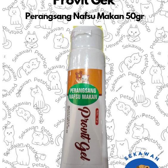 provit gel perangsang nafsu makan 50gr
