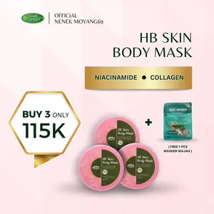 PROMO HB SKIN FACE & BODY MASK by NENEK MOYANG69