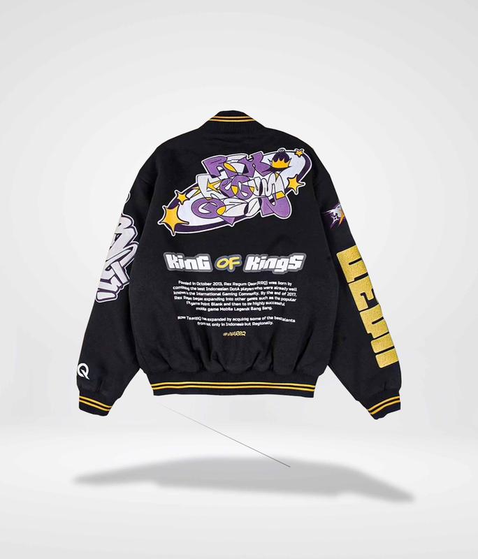 JAKET VARSITY RRQ "THE LEGACY" TERBARU TAHUN 2024 JUMBO XXXXL XXXL XXXXXL 2XL 3XL 4XL 5XL VARSITY JACKET RRQ "THE LEGACY" BIG SIZE S M L XL XXL RRQ EVOS BLACKLIST INTERNATIONAL ONIC ECHO AP BREN S M L XL 2XL 3XL 4XL 5XL 2