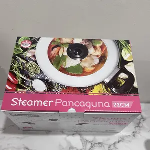 Maspion panci panca guna / Panci Kukusan Maspion 22cm, 24cm, 26cm, 28cm, 30cm, dan 33cm Alat Aluminium