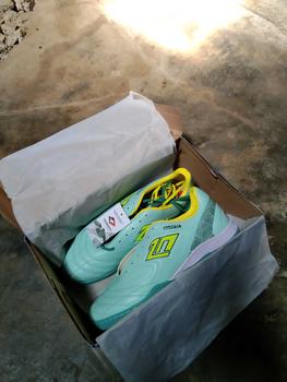 Product Review of Fromzero - Sepatu Futsal Starkia Revolted IN Aqua Stabilo from I**e 0