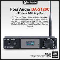 Gambar Fosi Audio DA-2120C Bluetooth 5.0 Amplifier 2.1 Channel with Remote dari GERZAL Kota Administrasi Jakarta Barat 1 Tokopedia