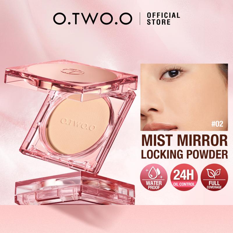 【LIVE O.TWO.O O.TWO. O Phấn Phủ Mặt Phơi Sáng Mềm Mại 3D Soát Dầu 24H Tông Màu Da Tự Nhiên Dưỡng Ẩm Kem Nền Trang Điểm Trực Tiếp