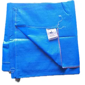 Plastik gelaran 5meter X 2,4meter telasar layar biru cap mercusuar