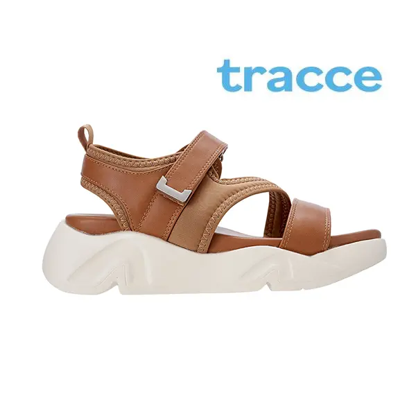 Tracce BT1045 Chunky Strap Sandals Comfortable Wear