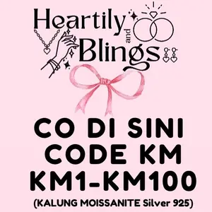 [ Heartily & Blings ]  Kode KM1-100