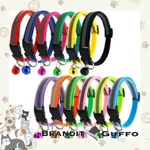 tali leher kalung anjing kelinci kucing dog hewan cat reflektif