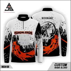 jersey mancing fishing strike full printing sublim free ganti nama & logo