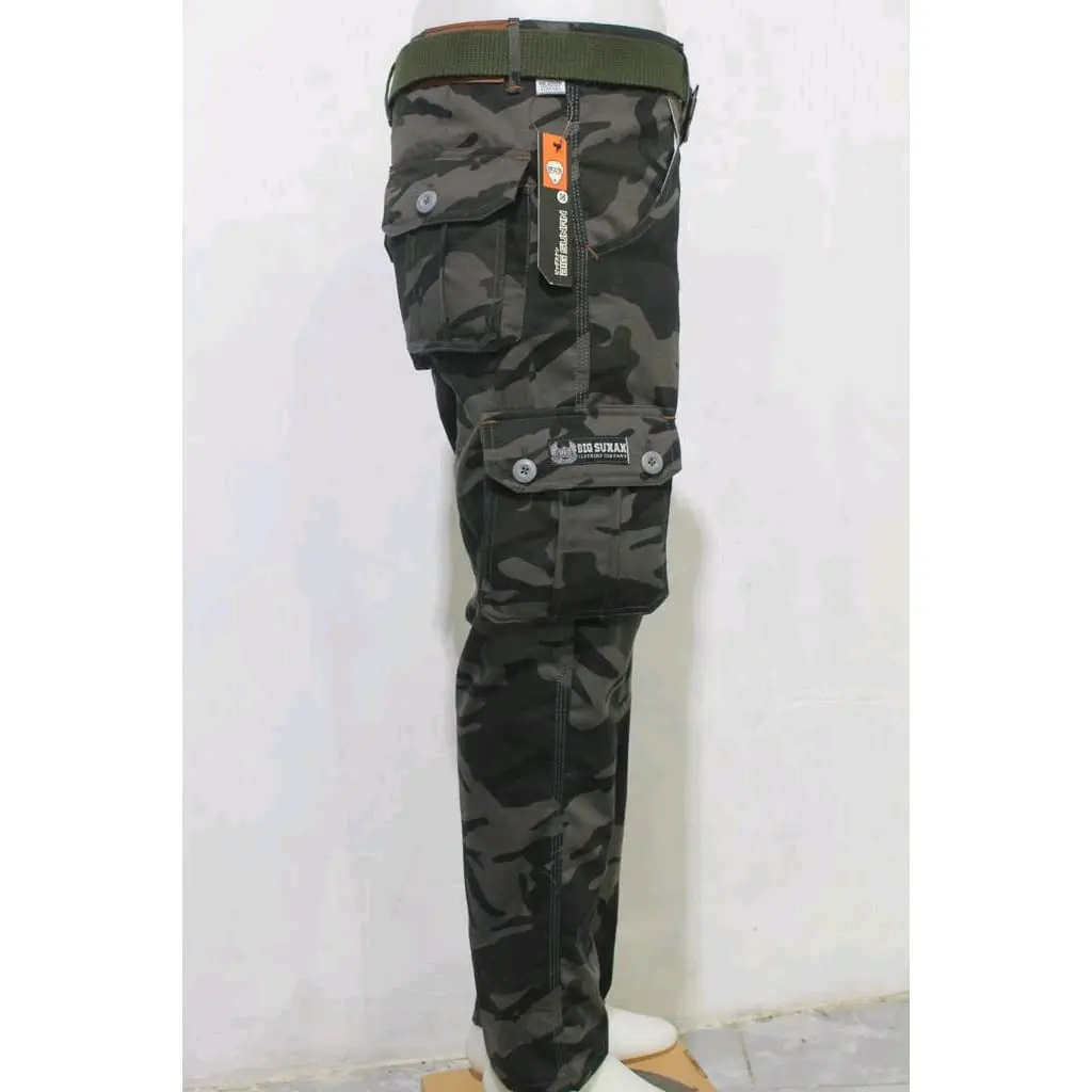 celana cargo panjang loreng Army