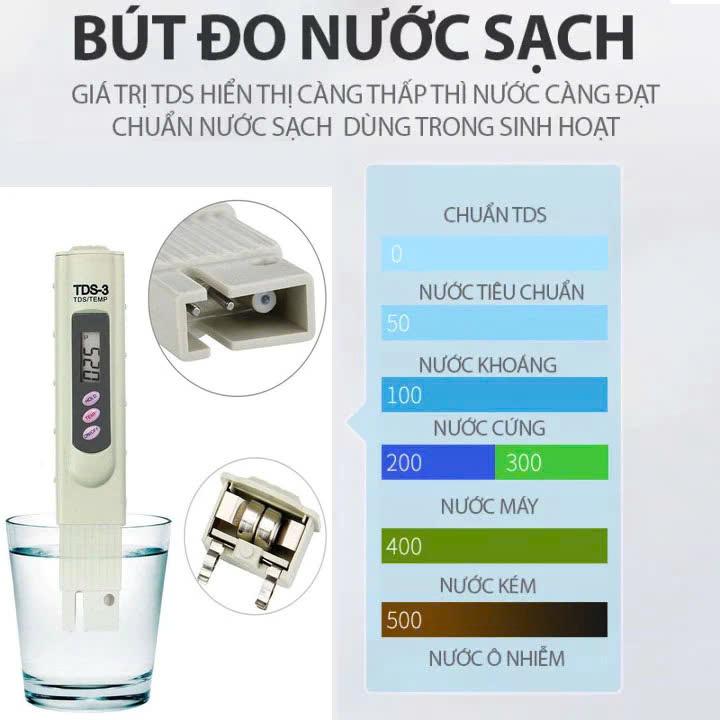  Bút Đo Thử Nước Sạch TDS-3 