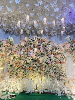 Product Review of Lampu Gantung Rumbai  1 Set Isi 10 Akrilik ubur ubur Kristal Dekor Pelaminan Wedding Event Dekorasi from A**_ d**0 0