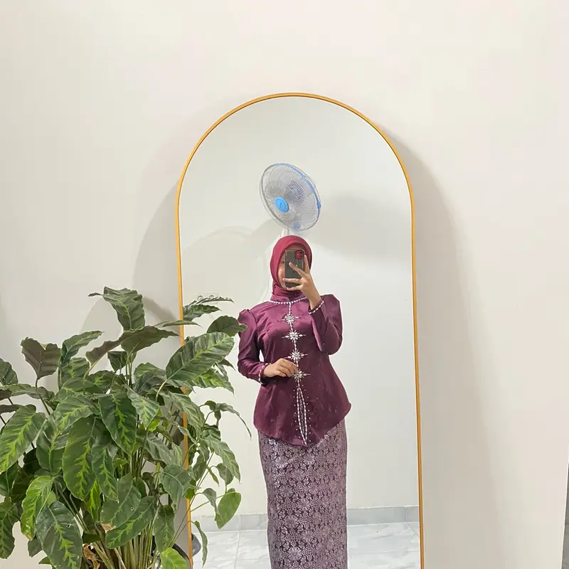 Terbaru inara set kurung melayu + rok songket 3
