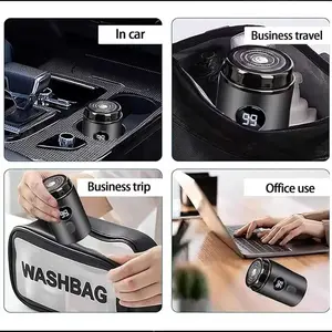 Alat Cukur Rambut Bulu Kumis Janggut Elektrik  Pisau Tajam Razor Shaver Waterproof LED Display 300mAh - SD-2