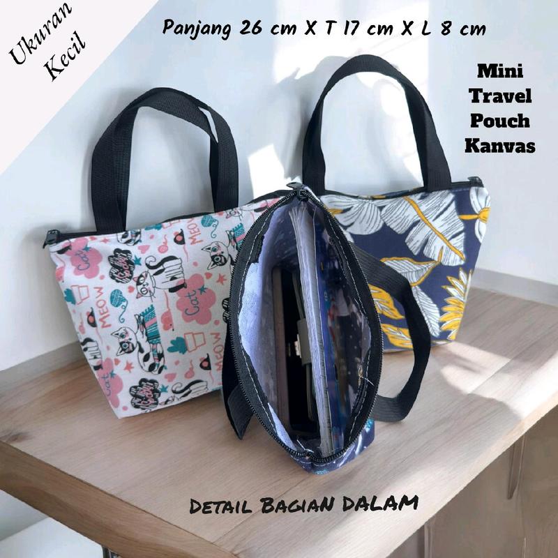Wulan Tas Grosir Tas Travel Kanvas Mini Tenteng Wulan Tas Grosir Tas Travel Kanvas Mini Tenteng