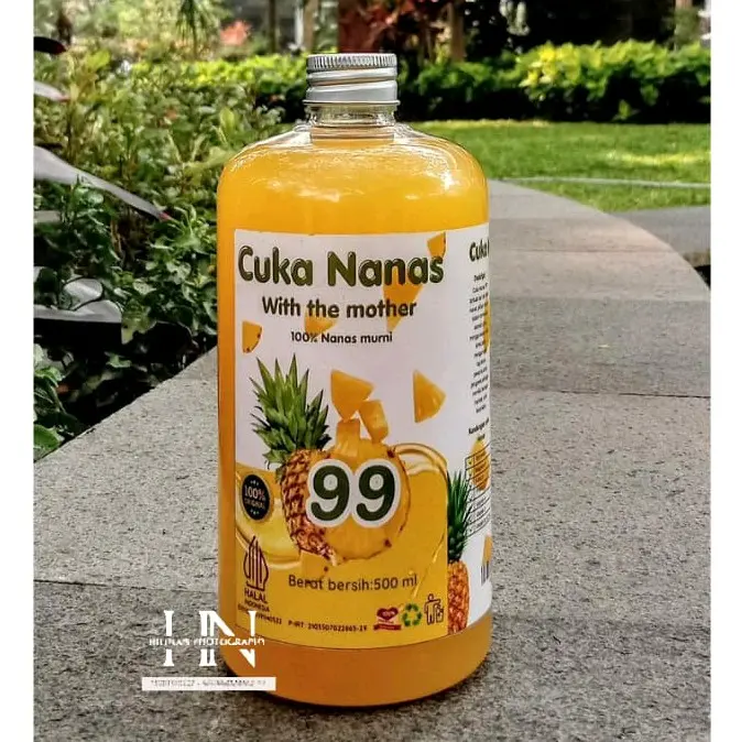 PROMO 2 BOTOL CUKA NANAS 99 - 1000 ml-KONTROL GULA DARAH dan KOLESTEROL 3