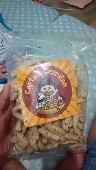 Product Review of Flash Sale-200gr Basreng stik ORIGINAL Captain cemilan Bandung from A**a 0
